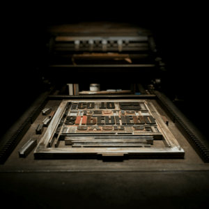 letterpress